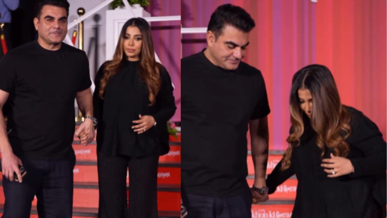 Parents-to-be Arbaaz and Sshura's all things adorable moment 